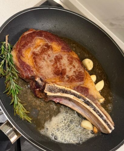 Australian tomahawk steak, approximately 1.2 kg. photo review